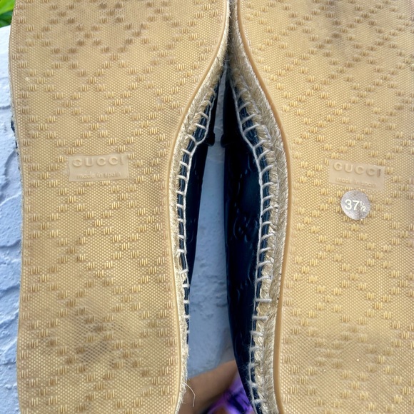 🔥AUTHENTIC GUCCI LEATHER ESPADRILLES 🔥 - Picture 11 of 13